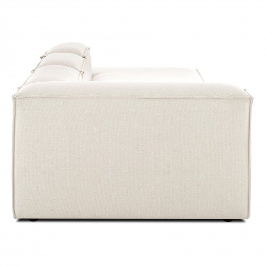 EMBA LUXURY- Logo Max Corner Sofa Cream