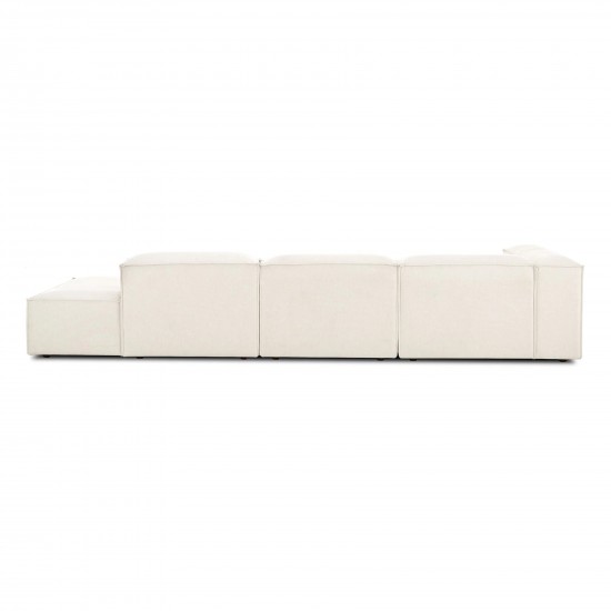 EMBA LUXURY- Logo Max Corner Sofa Cream