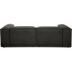 EMBA LUXURY- Logo Three-Seat Sofa Anthracite