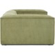 EMBA LUXURY- Logo Three Seater Sofa Green