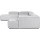 EMBA LUXURY- Logo Ultra Corner Sofa Light Gray