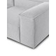 EMBA LUXURY- Logo Ultra Corner Sofa Light Gray