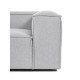 EMBA LUXURY- Logo Ultra Corner Sofa Light Gray