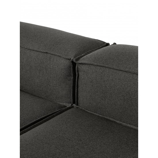 EMBA LUXURY- Logo Ultra Corner Sofa Anthracite