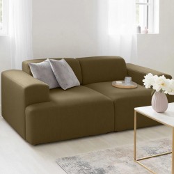 EMBA LUXURY- Meva Loveseat Sofa Green