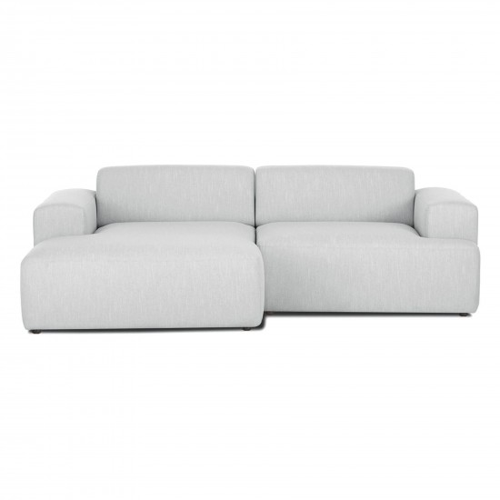 EMBA LUXURY- Meva Corner Sofa Light Gray