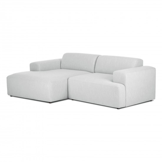 EMBA LUXURY- Meva Corner Sofa Light Gray