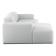 EMBA LUXURY- Meva Corner Sofa Light Gray