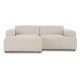 EMBA LUXURY- Meva Corner Sofa Beige Striped