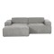 EMBA LUXURY- Meva Corner Sofa Cream