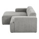 EMBA LUXURY- Meva Corner Sofa Cream