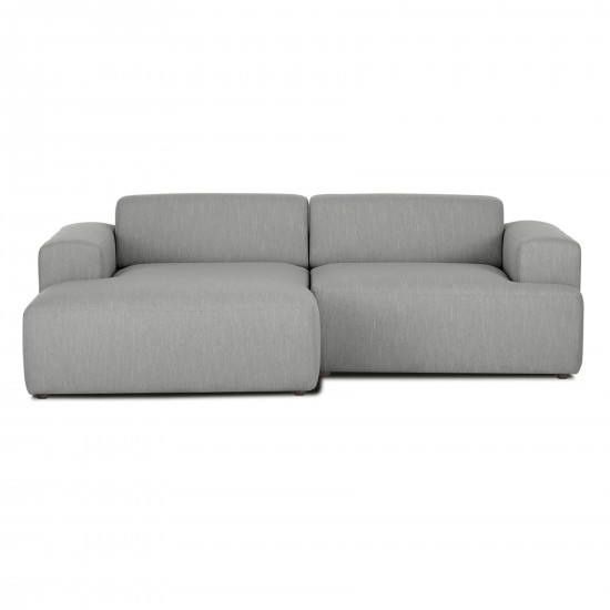 EMBA LUXURY- Meva Corner Sofa Dark Gray