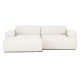 EMBA LUXURY- Meva Corner Sofa Cream