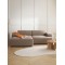 EMBA LUXURY- Meva Corner Sofa Stone Color