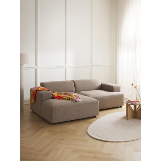 EMBA LUXURY- Meva Corner Sofa Stone Color