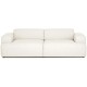 EMBA LUXURY- Meva Three Seater Sofa Cream