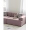 EMBA LUXURY- Meva Three Seater Sofa Pink