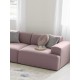 EMBA LUXURY- Meva Three Seater Sofa Pink