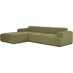 EMBA LUXURY- Large Corner Sofa Green