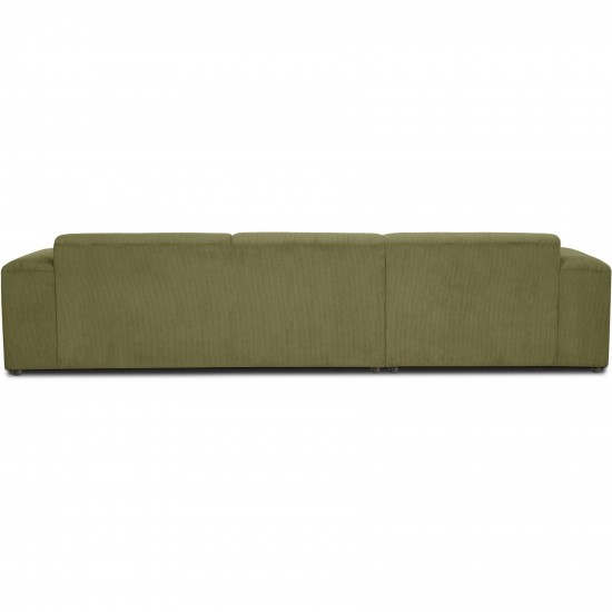 EMBA LUXURY- Large Corner Sofa Green