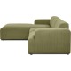 EMBA LUXURY- Large Corner Sofa Green