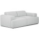 EMBA LUXURY- Meva Loveseat Sofa Light Gray