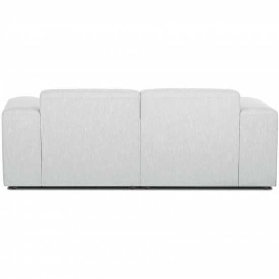 EMBA LUXURY- Meva Loveseat Sofa Light Gray