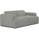 EMBA LUXURY- Meva Two Armchair Gray