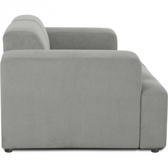 EMBA LUXURY- Meva Two Armchair Gray