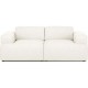 EMBA LUXURY- Meva Double Sofa Cream