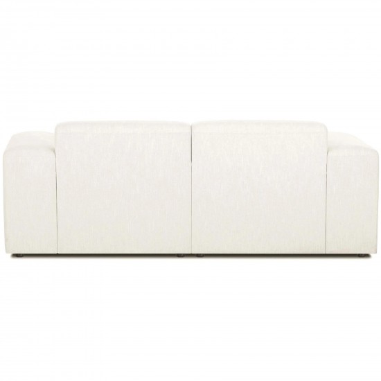 EMBA LUXURY- Meva Double Sofa Cream