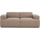 EMBA LUXURY- Meva Loveseat Sofa Stone Color