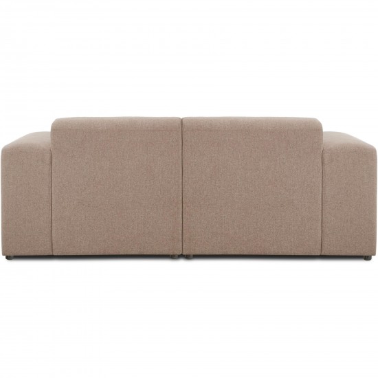 EMBA LUXURY- Meva Loveseat Sofa Stone Color