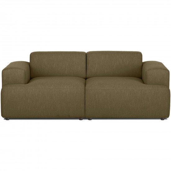 EMBA LUXURY- Meva Loveseat Sofa Green