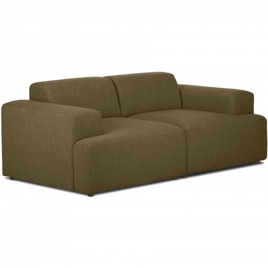 EMBA LUXURY- Meva Loveseat Sofa Green