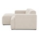 EMBA LUXURY- Meva Corner Sofa Beige Striped