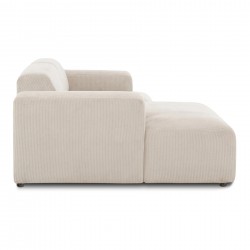 EMBA LUXURY- Meva Corner Sofa Beige Striped