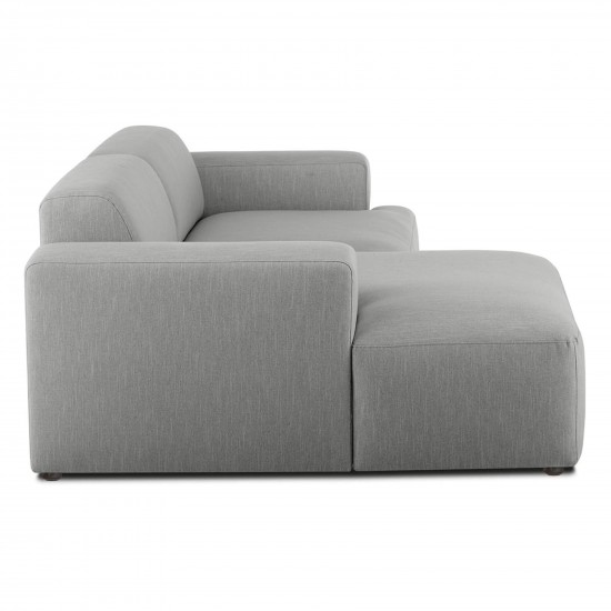 EMBA LUXURY- Meva Corner Sofa Dark Gray