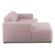 EMBA LUXURY- Meva Corner Sofa Pink