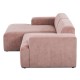 EMBA LUXURY- Meva Corner Sofa Pink Striped