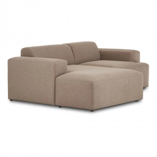 EMBA LUXURY- Meva Corner Sofa Stone Color