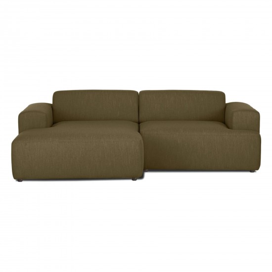 EMBA LUXURY- Meva Corner Sofa Green