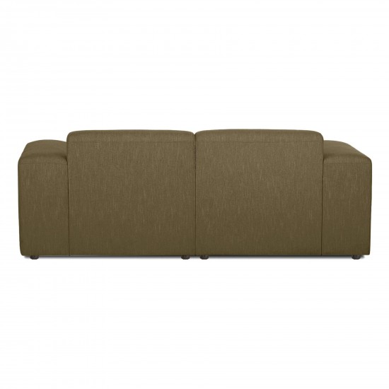 EMBA LUXURY- Meva Corner Sofa Green