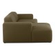 EMBA LUXURY- Meva Corner Sofa Green