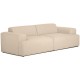 EMBA LUXURY- Meva Three Seater Sofa Beige