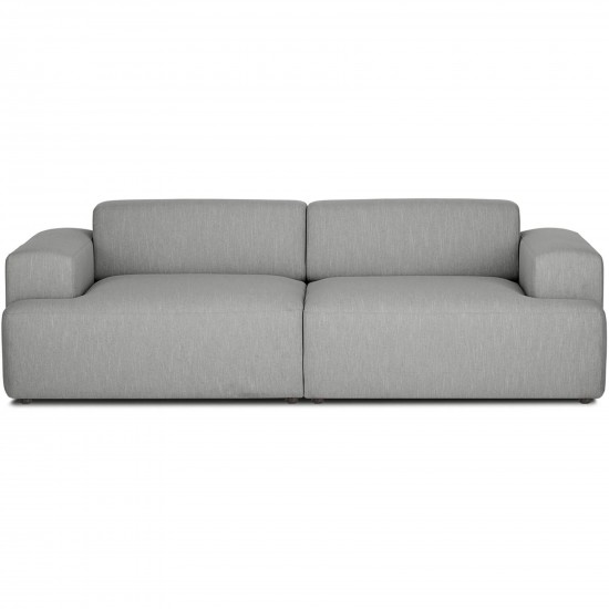 EMBA LUXURY- Meva Three Seater Sofa Dark Gray