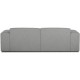 EMBA LUXURY- Meva Three Seater Sofa Dark Gray