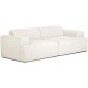 EMBA LUXURY- Meva Three Seater Sofa Cream