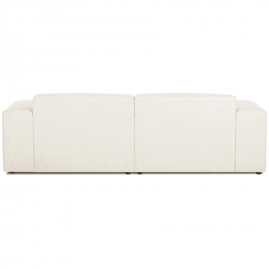 EMBA LUXURY- Meva Three Seater Sofa Cream