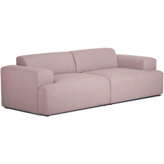 EMBA LUXURY- Meva Three Seater Sofa Pink